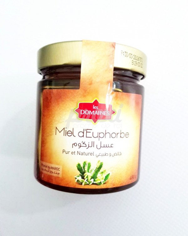 MIEL EUPHORBE 480 G VERRE