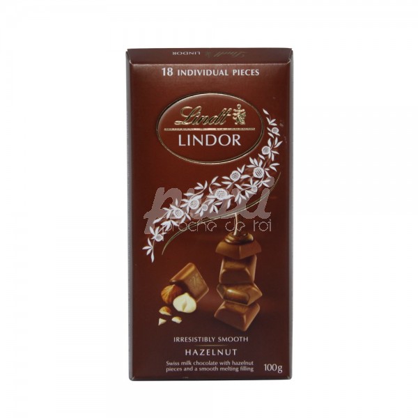 LINDOR CHOCOLAT NOISETTES 100 G