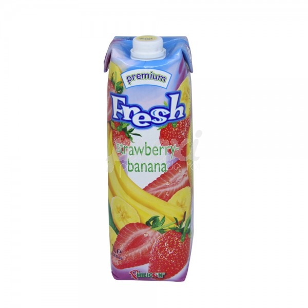 JUS FRAISE BANANE1 L