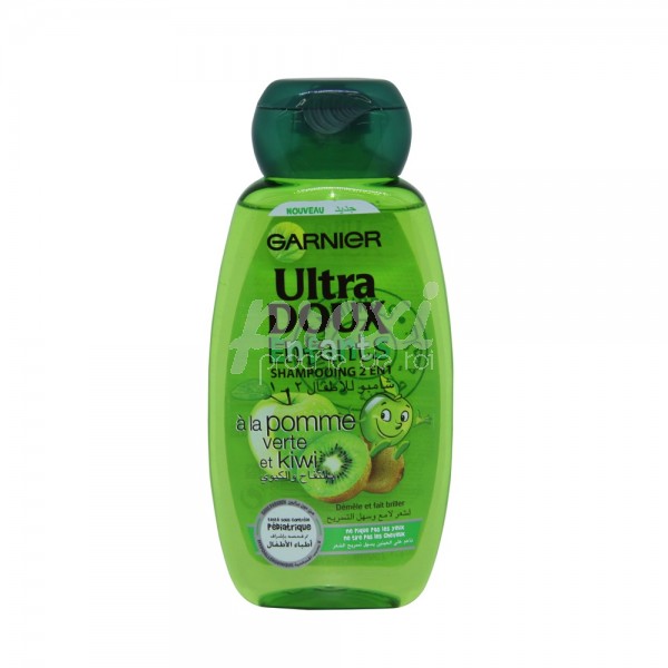 SHAMPOOING POUR ENFANTS 2 EN 1 À LA POMME VERTE ET KIWI 250 ML