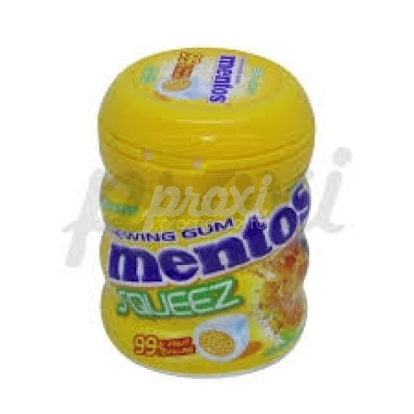 28 CHEWING-GUM SQUEEZ MANGUE SANS SUCRE