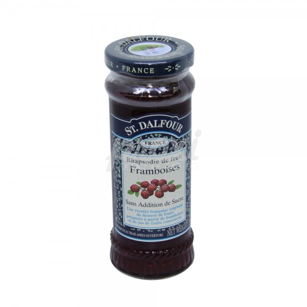 ST DALFOUR FRAMBOISE SANS SUCRE 284 G