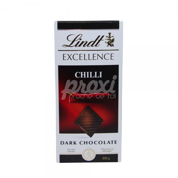 LINDT EXCELLENCE NOIR CHILLI 100 G