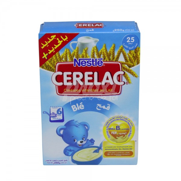 CÉRÉALES INFANTILES BLÉ 250G