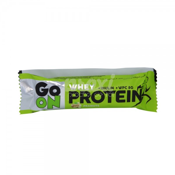GO ON BARRE PROTÉINÉE AUX CACAHUÈTES 50 G