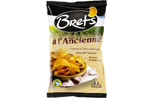 BRETS CHIPS A L'ANCIENNE DU SEL 125 G