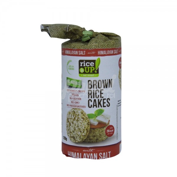 BROWN RICE CAKE HIMALAYA SANS GLUTEN 120 G