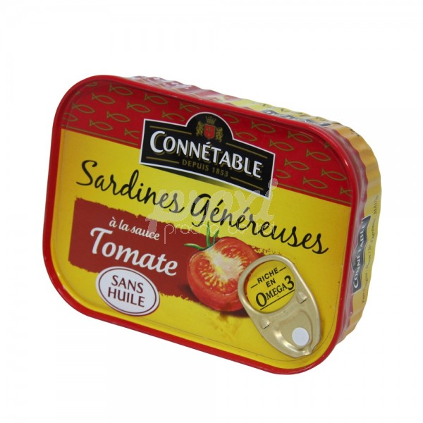 SARDINE A TOMATE  140G