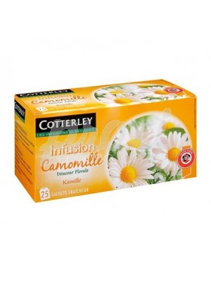 COTTERLEY INFUSION CAMOMILLE 25 SACHETS