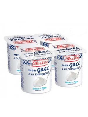 ELLE & VIRE MON GREC NATURE 125 G