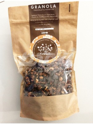 KARMOS GRANOLA AU CHOCOLAT NOIR ET NOISETTE 250G