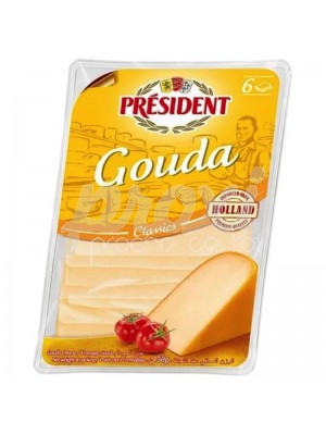 PRESIDENT TRANCHE GOUDA 150 G