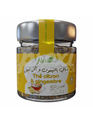 HERBIO THE CITRON ET GINGEMBRE 60 G