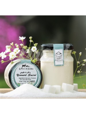 FERME BOUSKOURA YAOURT NATURE SUCRE 125 G