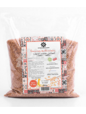 LES DOUCEURS DU MAROC COUSCOUS MULTICEREALES 500 G