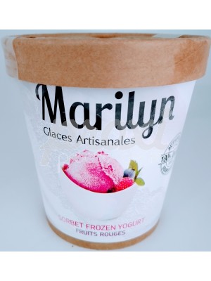 MARILYN SORBET FROZEN YOGURT FRUITS ROUGES  