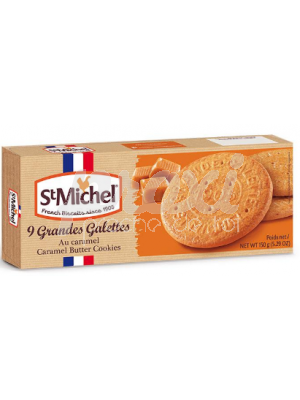 ST MICHEL GRANDE GALETTES AU CARAMEL   150 G