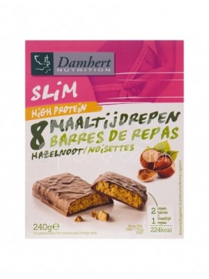 DAMHERT SLIM BARRE DE REPAS NOISETTE 240 G