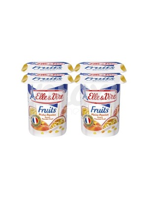 ELLE VIRE DESSERT PECHE 125G