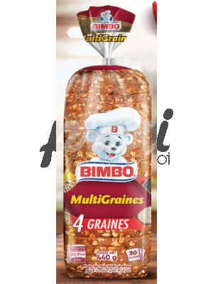BIMBO MULTIGRAINES 4 GRAINES 440G