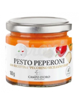 CAMPO D'ORO AUX POIVRONS 180G