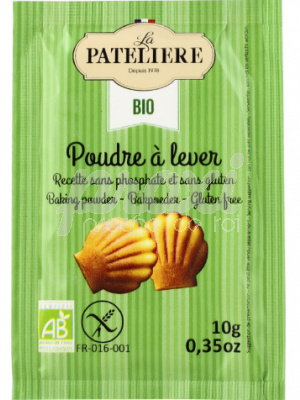 LA PATELIERE POUDRE A LEVER BIO 10G*8 SACHETS