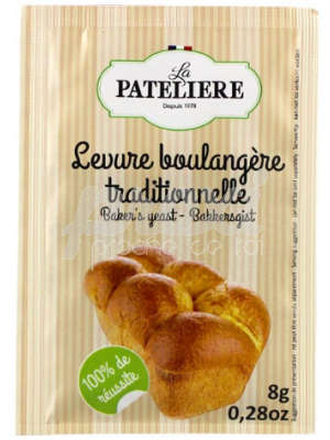 LA PATELIERE LEVURE BOULANGERE TRADI 8G*8 SACHETS