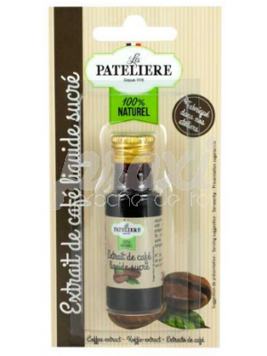 LA PATELIERE EXTRAIT DE CAFE LIQUIDE SUCRE 20ML