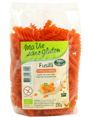 MVSG FUSILLI LENTILLES CORAIL 250G