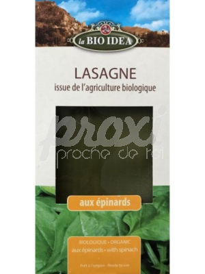 LBI LASAGNE EPINARD ORGANIC 250G