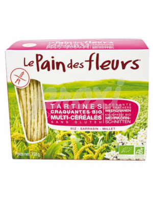 LE PAIN DES FLEURS MULTI-CEREALES 150G