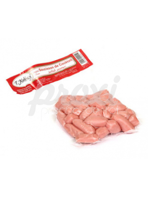 SAUCISSES DE COCKTAIL EN SACHETS DE 250G