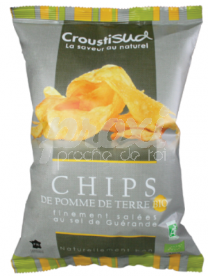 CROUSTISUD CHIPS POMME DE TERRE AU POIVRE 100G