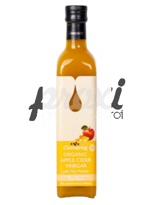 CLEARSPRING VINAIGRE DE CIDRE GINGEMBRE CURCUMA ET POIVRE NOIR 500ML