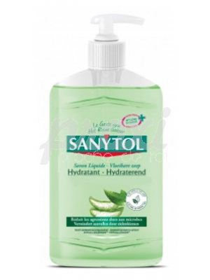 SANYTOL GEL LAVANT ANTIBACTERIEN ALOE VERA ET THE VERT 250ML