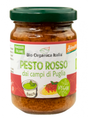 BIO ORGANICA PESTO ROSSO VEGAN 140 G