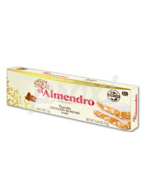 EL ALMENDRO NOUGAT CRUNCHY AUX AMANDES 75G