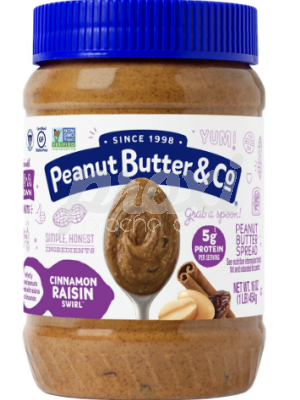 PEANUT BUTTER CO CINNAMON RAISIN 454G