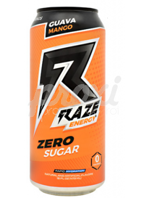 RAZE ENERGY GUAVA MANGO ZERO SUGAR 100ML