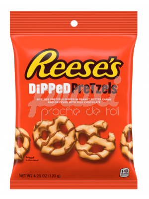 REESE'S DIPPED PRETZELS MILK CHOCO 120G