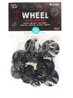 TERRASANA ROUES REGLISSE SUCRE 100G