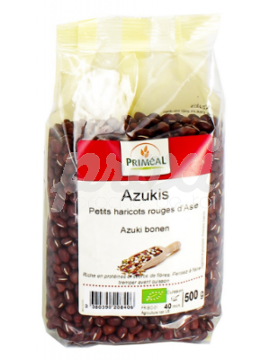 PRIMEAL AZUKIS PETITS HARICOTS ROUGES D'ASIE 500G