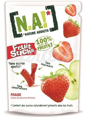 STICKS FRAISE GOMMES FRUIT 35G