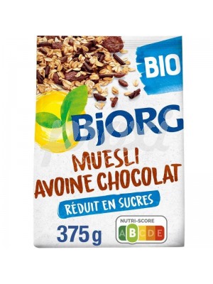 BJORG MUESLI CHOCOLAT BIO 375G