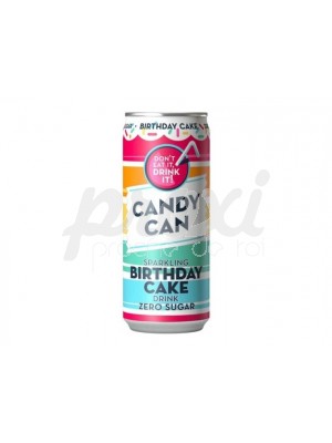 CANDY CAN BIRTHDAY CAKE 0% SUCRE 330ML