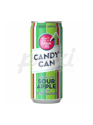 CANDY CAN SOUR APPLE 0% SUCRE 330ML