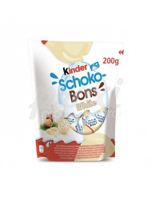 KINDER SCHOKO BONS WHITE 200G