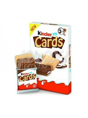 KINDER CARDS 3 PIECES 76.8G
