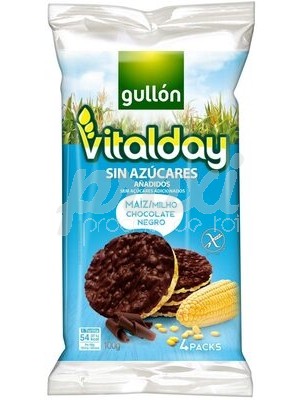 GULLON VITALDAY MAIS CHOCOLAT SANS SUCRE 100G