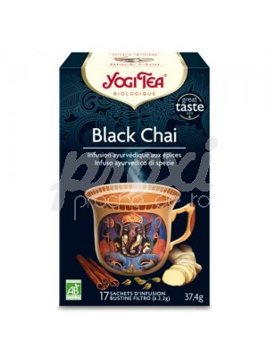 YOGI TEA BLACK CHAI 17 SACHETS